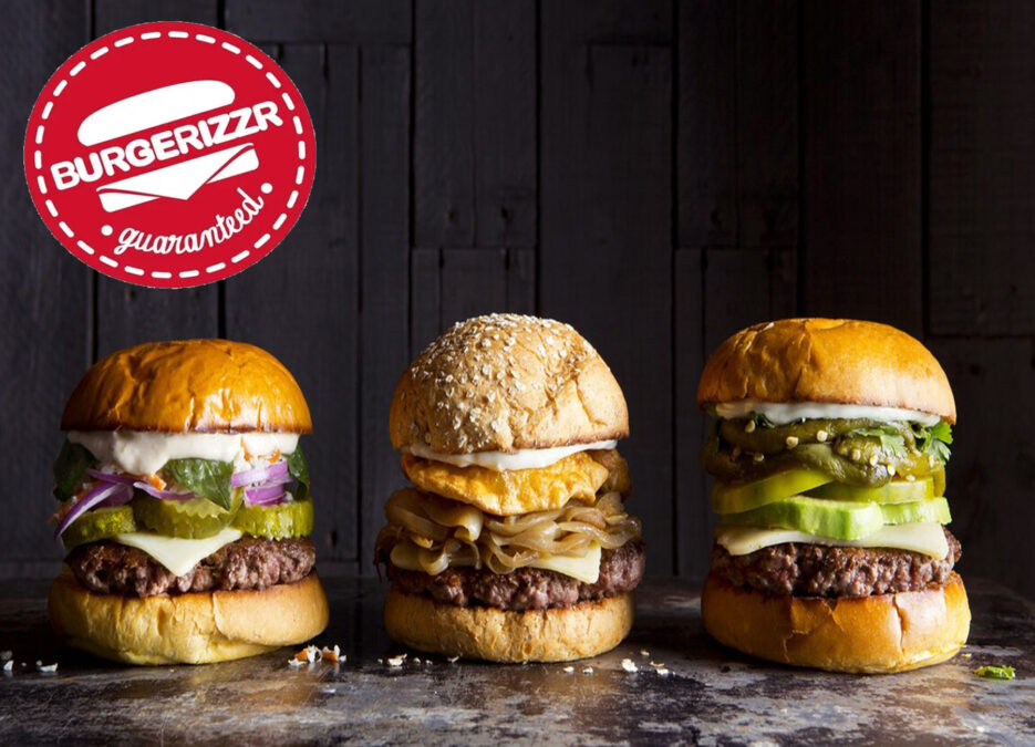 تضم الصورة شعار مطعم برغرايزر للوجبات السريعة في المملكة العربية والسعودية، وتعرف على عناوين فروع برغرايزر في السعودية، لمعرفة أقرب فرع برغرايزر من موقعك في المملكة في الرياض وجدة والمدينة ومكة والدمام، ومنيو برغرايزر ورقم الهاتف ومواعيد العمل داخل المطعم